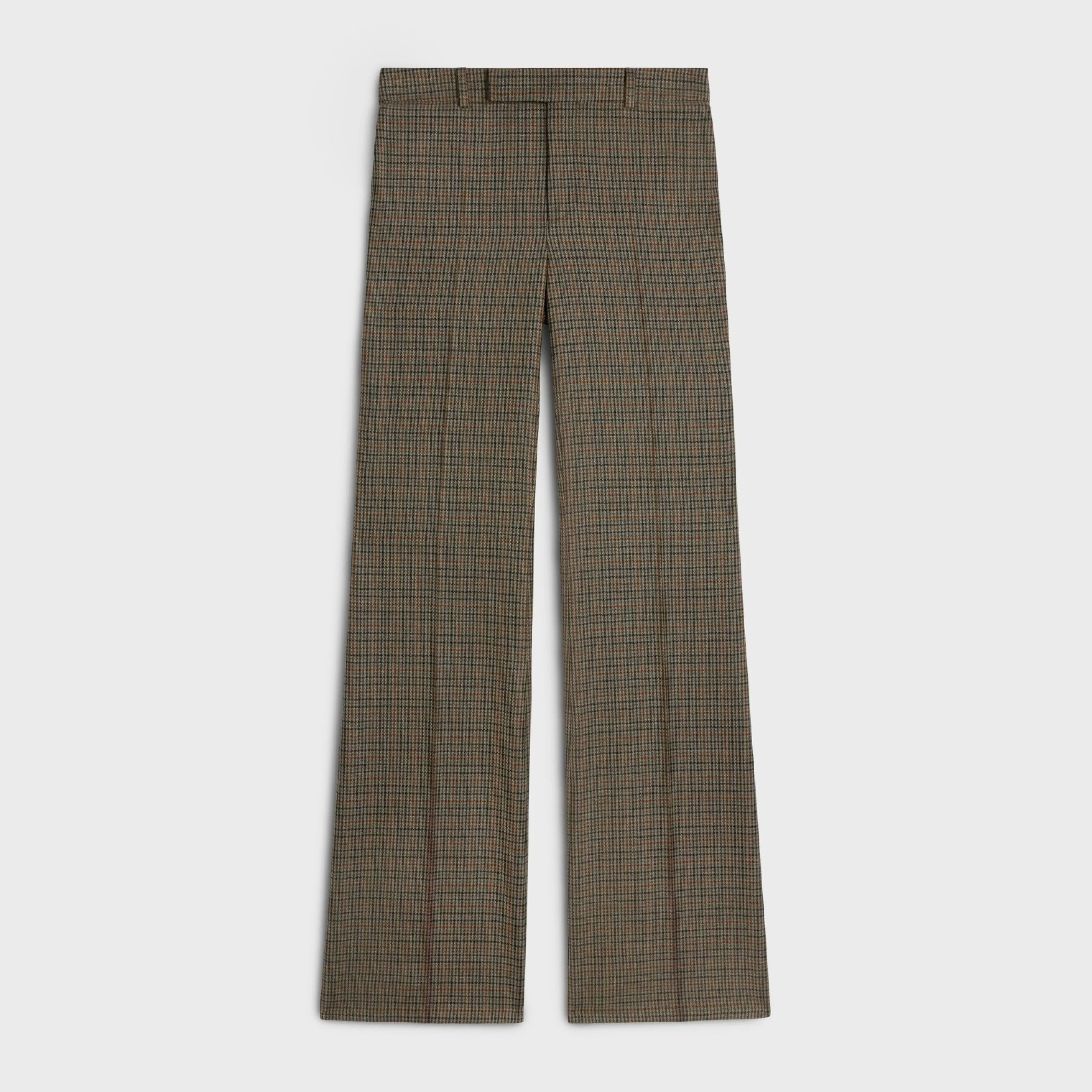 BNF PANTS IN CHECKED WOOL^CELINE Shop