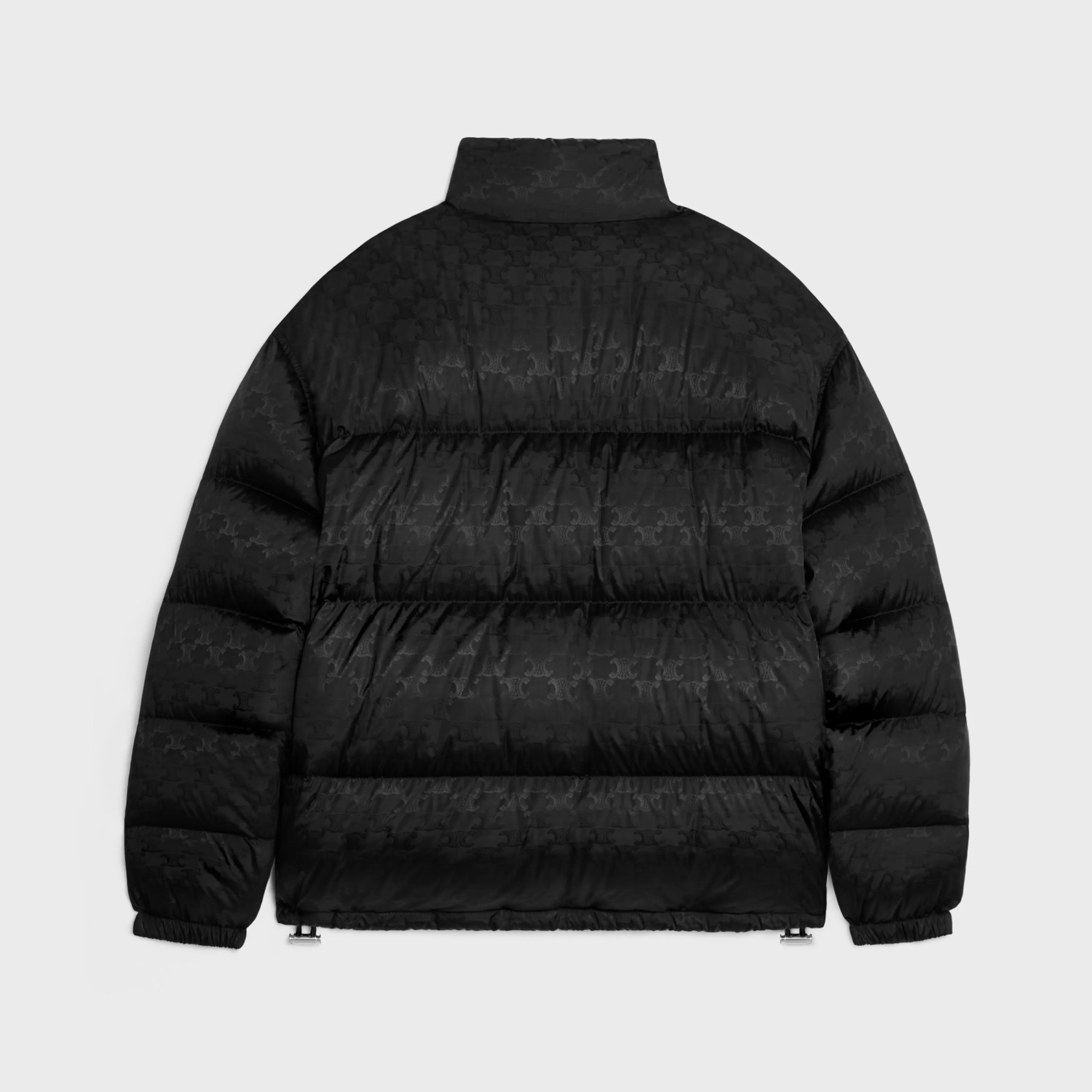 down jacket in triomphe nylon jacquard^CELINE Cheap