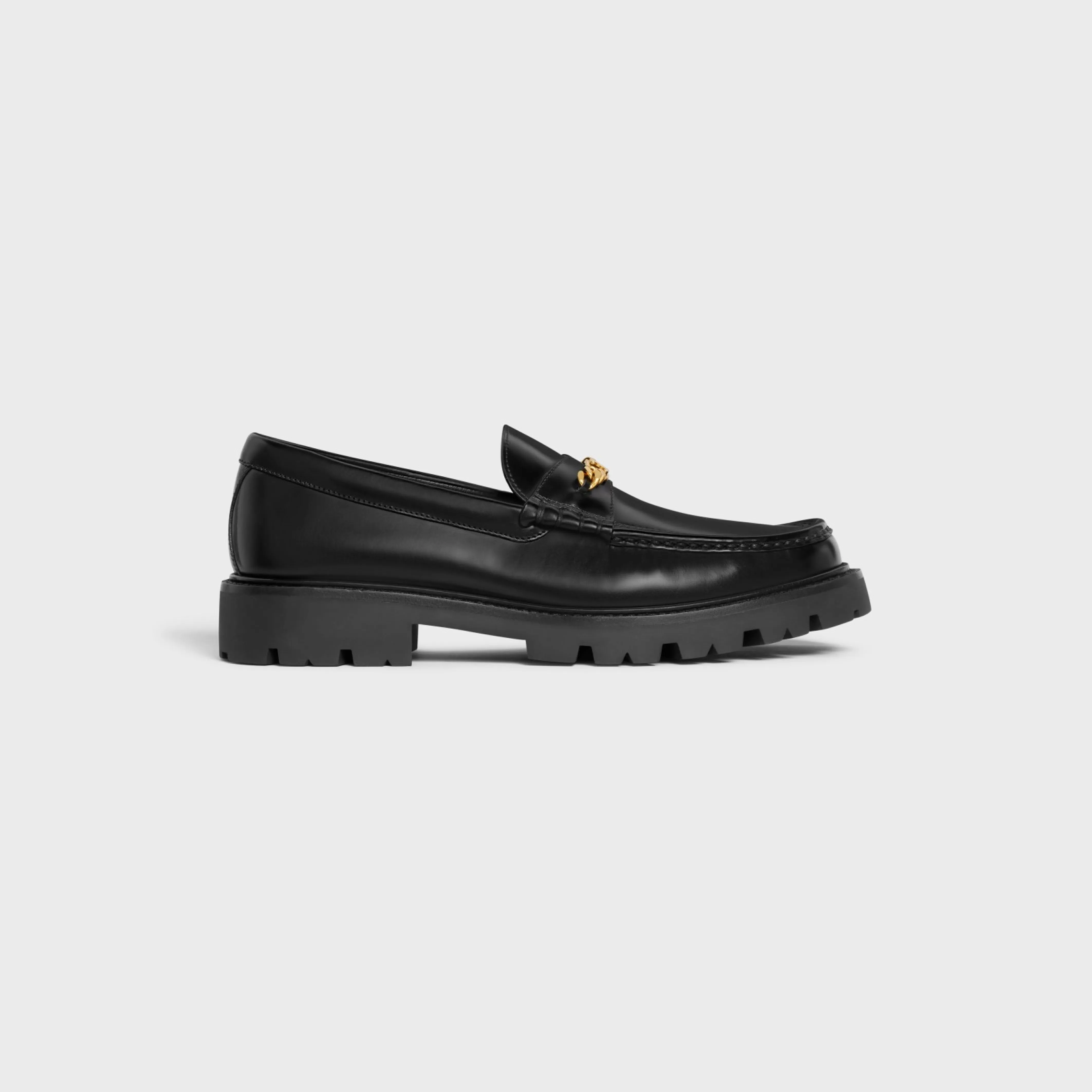 MARGARET TRIOMPHE LOAFER in POLISHED BULL^CELINE Cheap