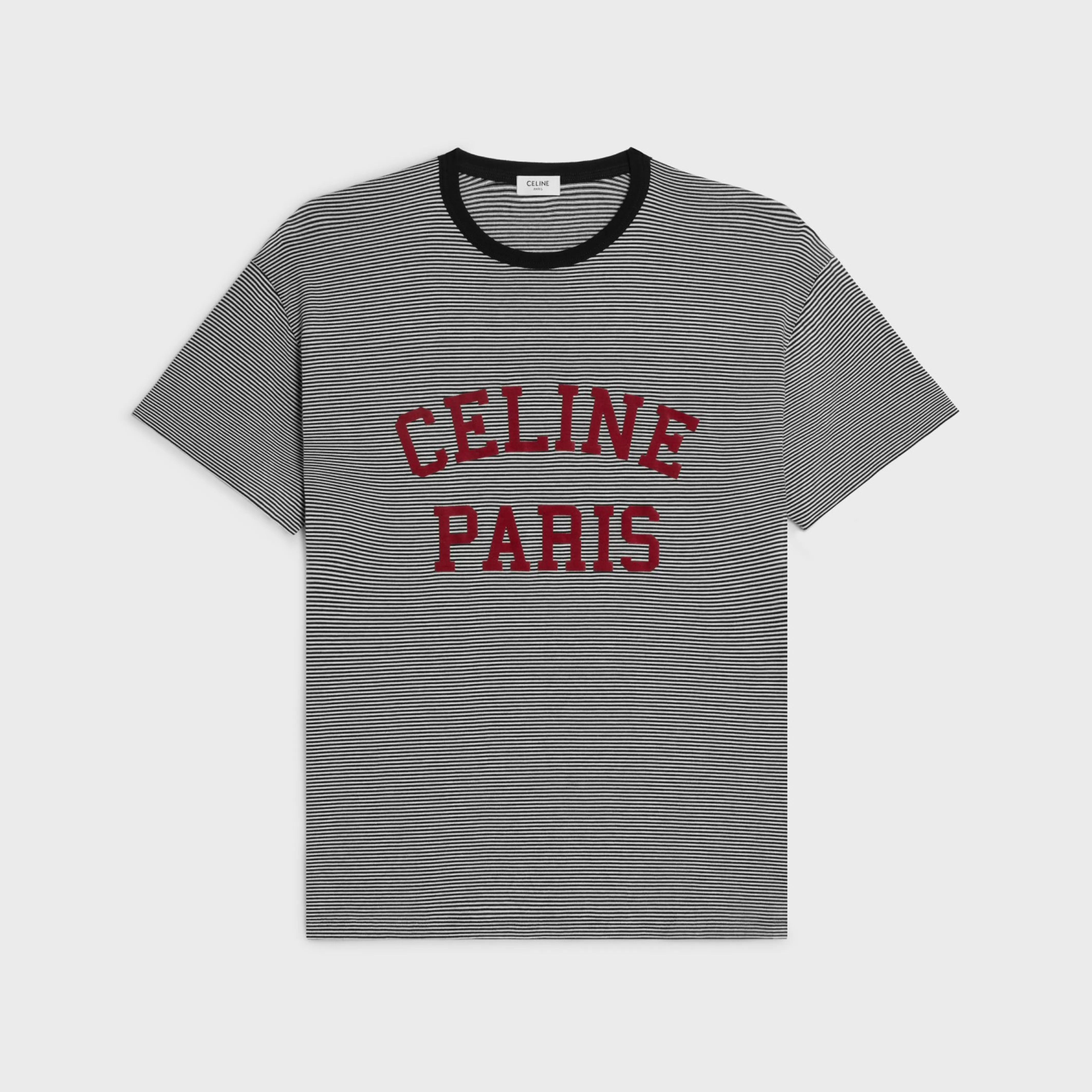 PARIS loose t-shirt in cotton jersey^CELINE Hot