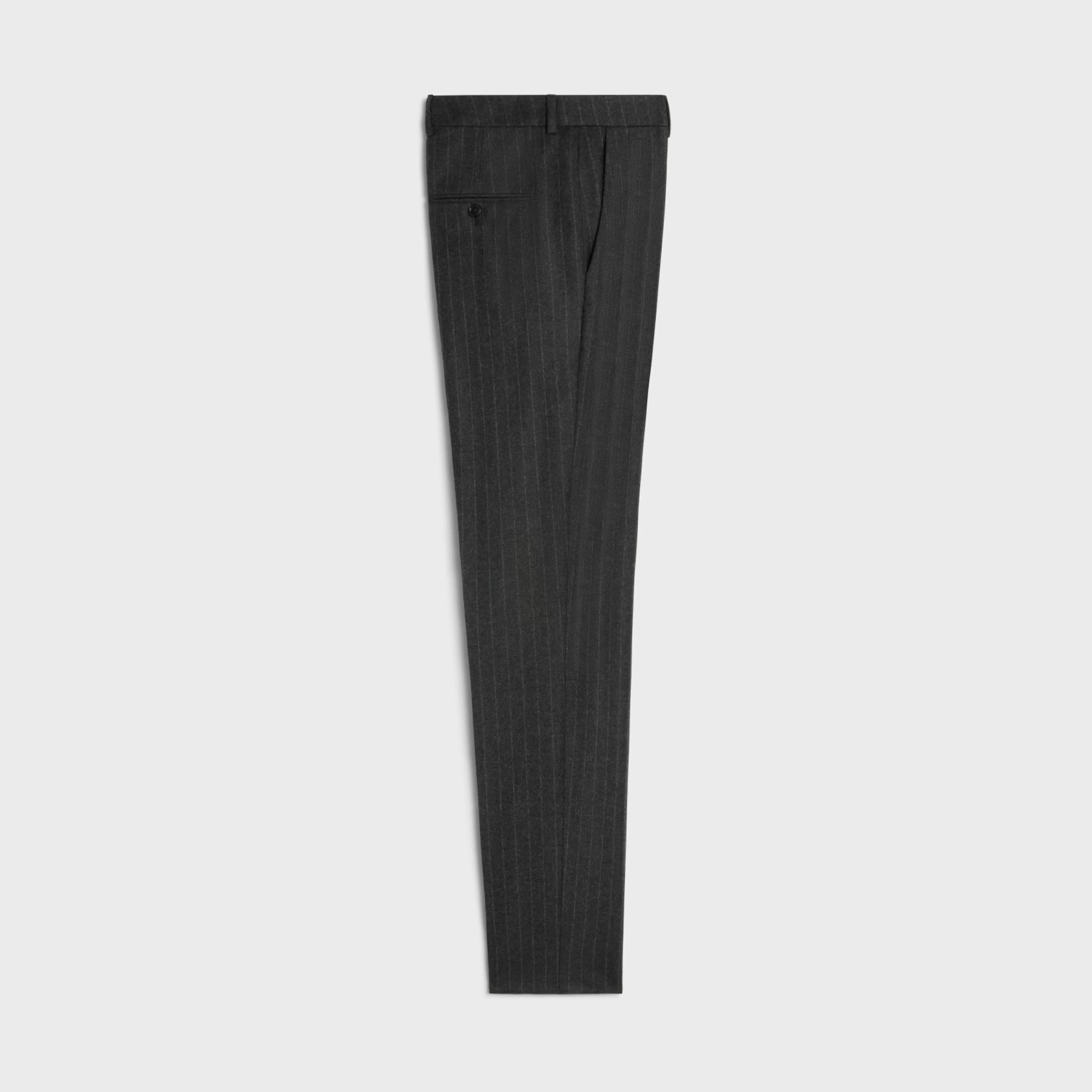 classic pants in striped flannel^CELINE Cheap