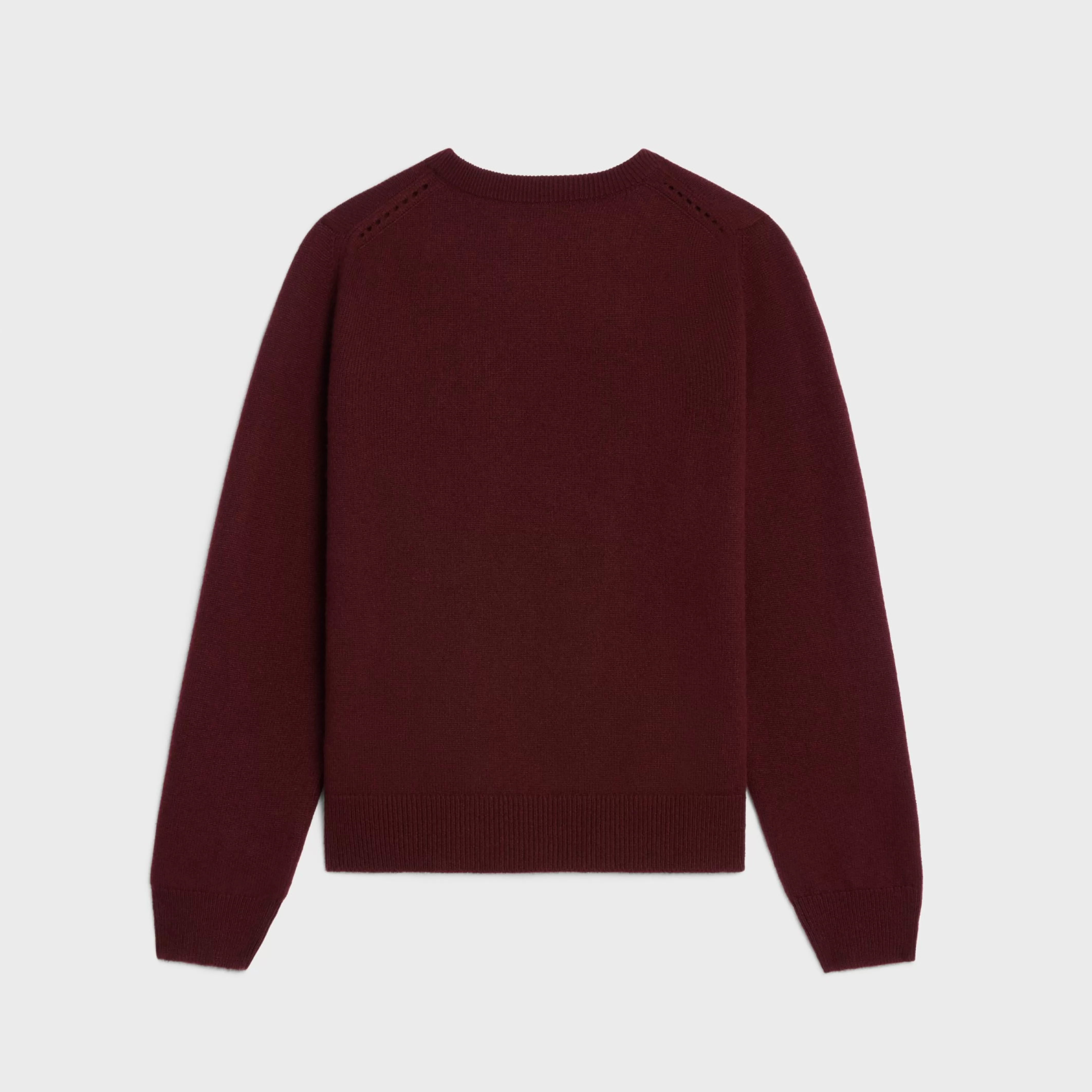 crew neck sweater in scottish cashmere^CELINE Discount
