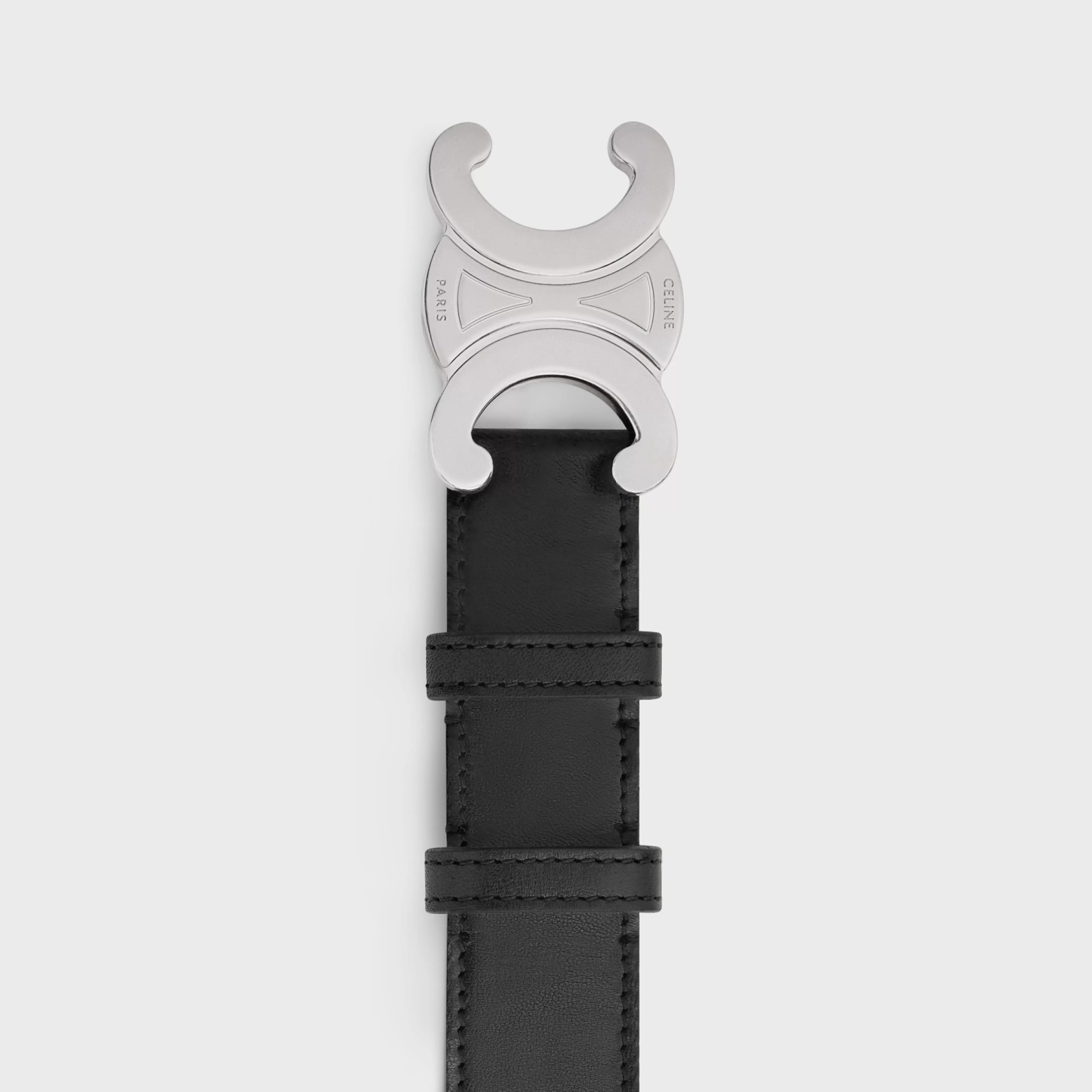 Large triomphe belt in VINTAGE CALFSKIN^CELINE Discount