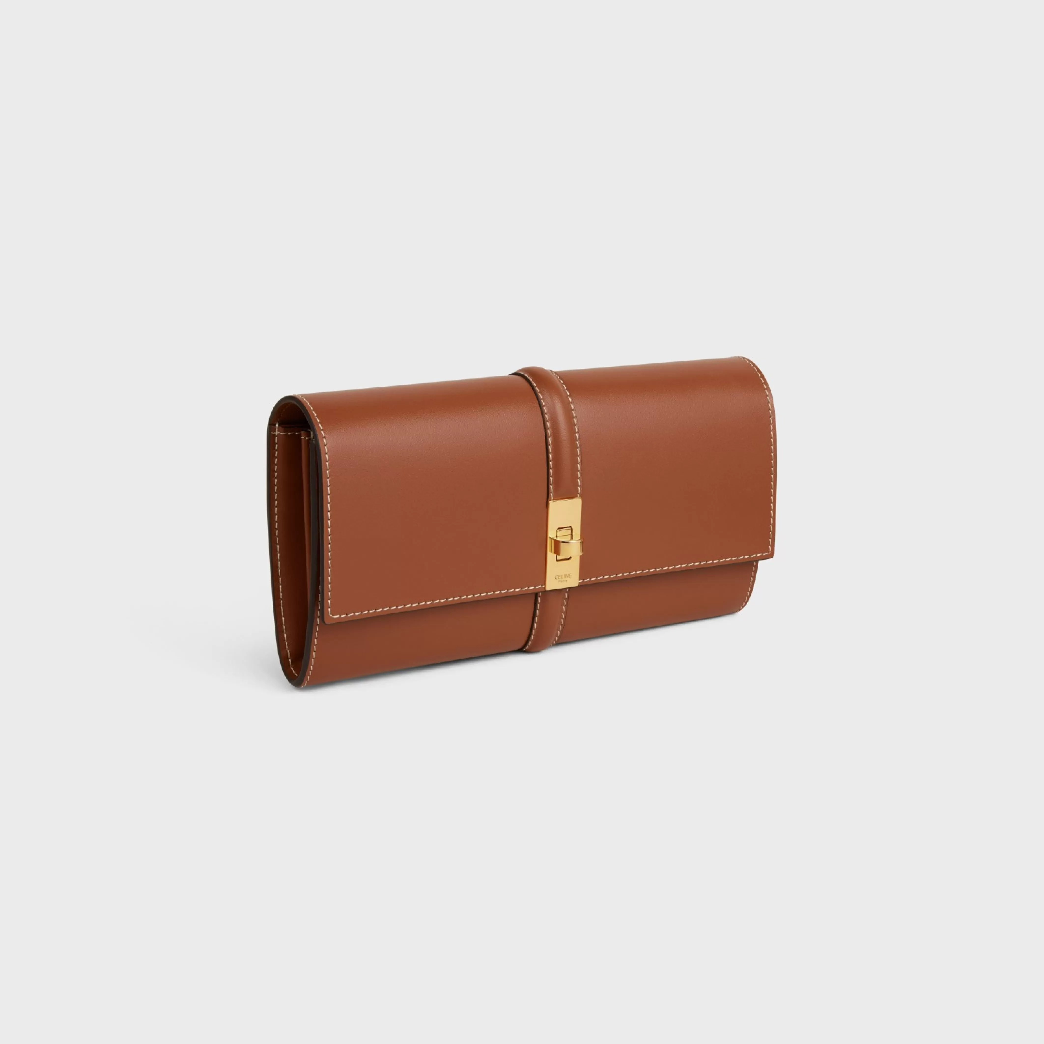 LARGE WALLET 16 in Shiny Calfskin^CELINE Online