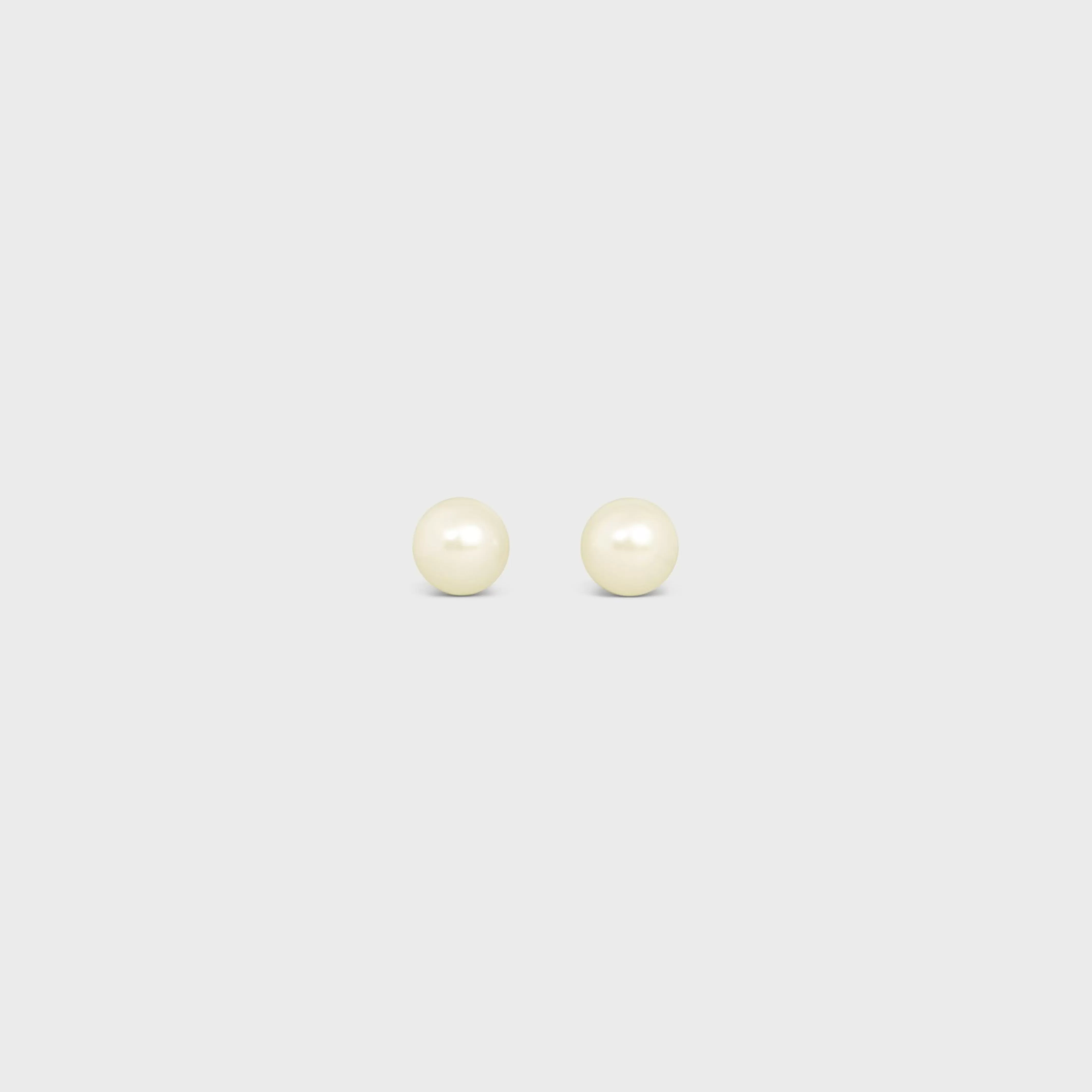 Les Perles Earrings in Resin Pearls and Brass with Gold Finish^CELINE Flash Sale