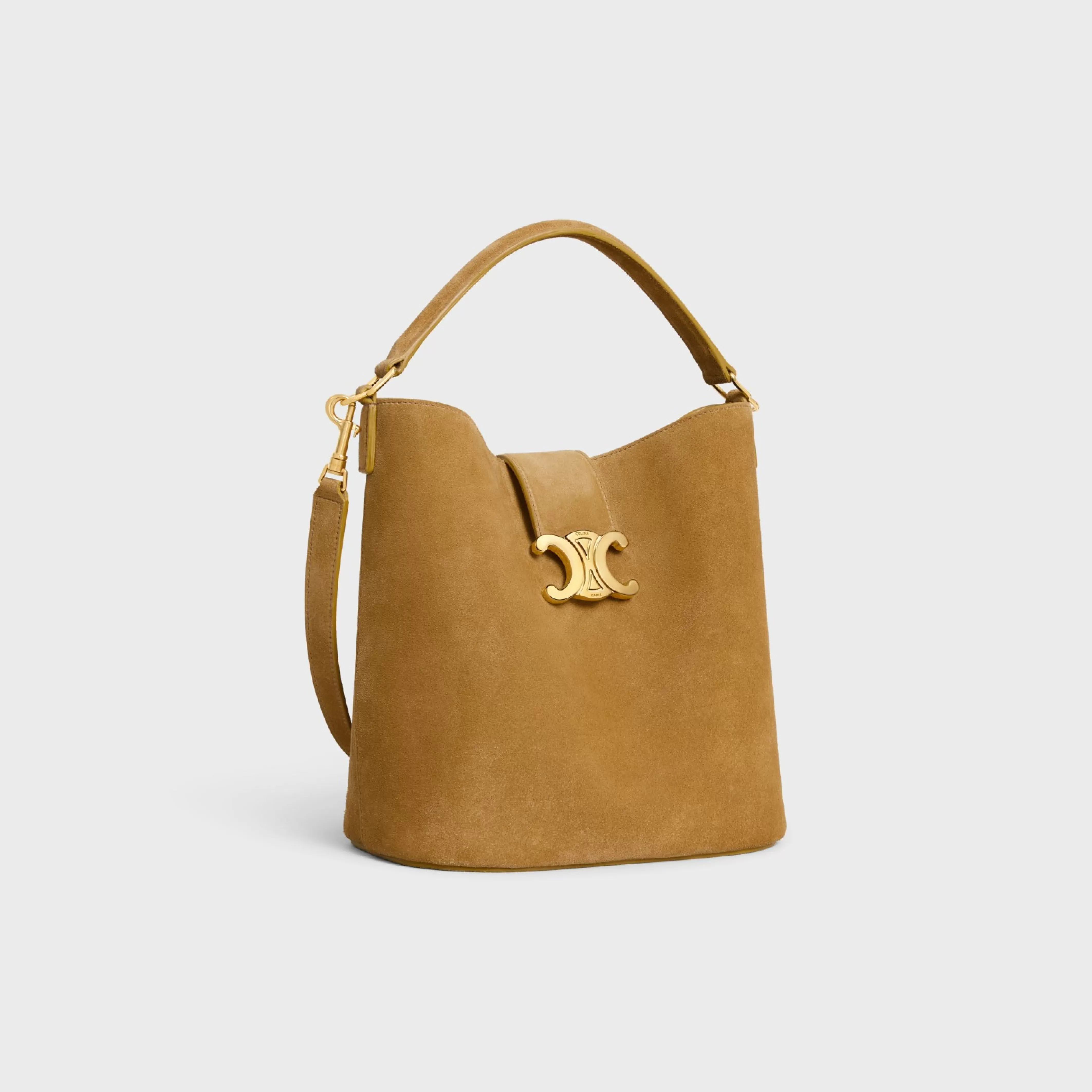 MEDIUM LOUISE BAG in SUEDE CALFSKIN^CELINE Best