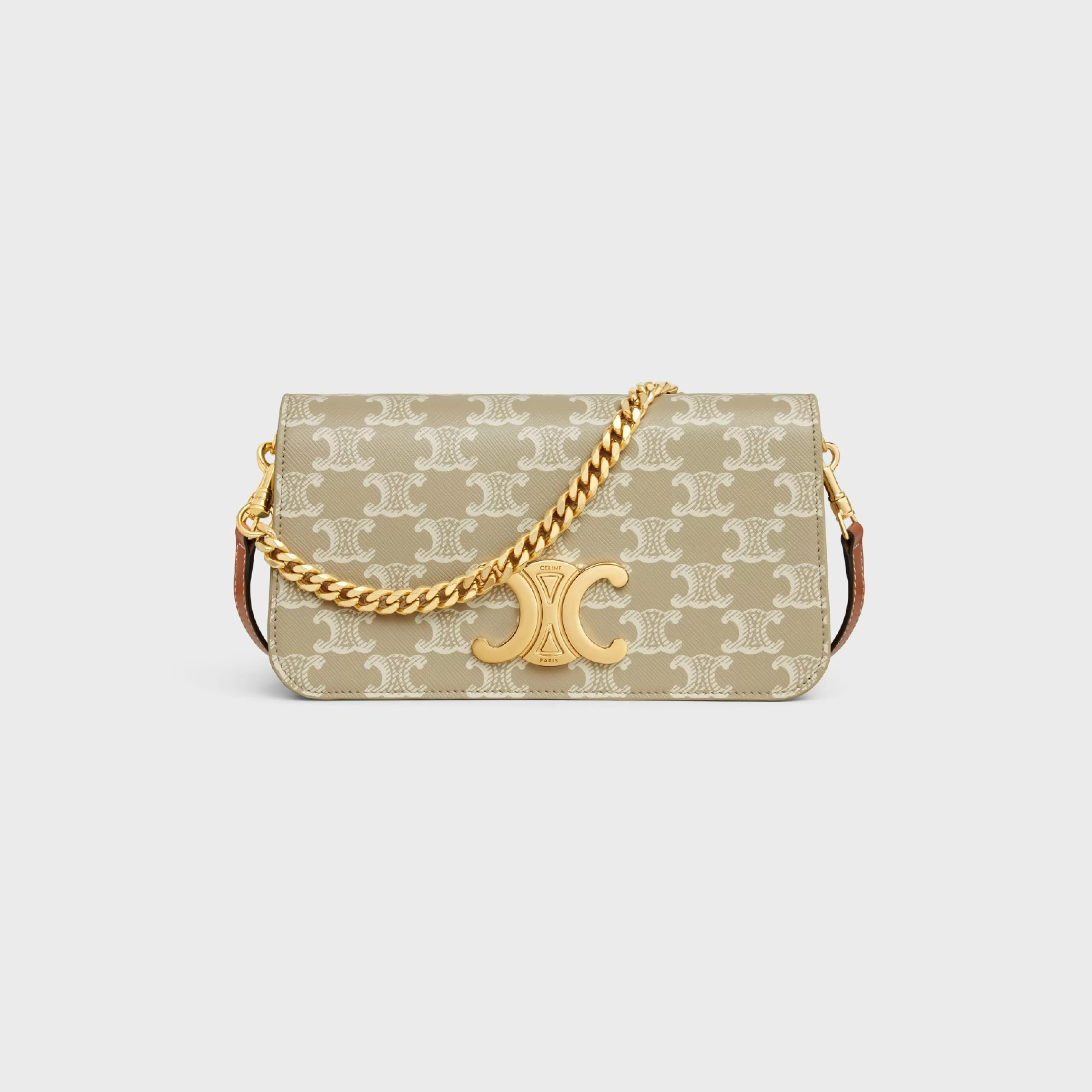 MULTIPOCHETTE in TRIOMPHE CANVAS AND CALFSKIN^CELINE Best