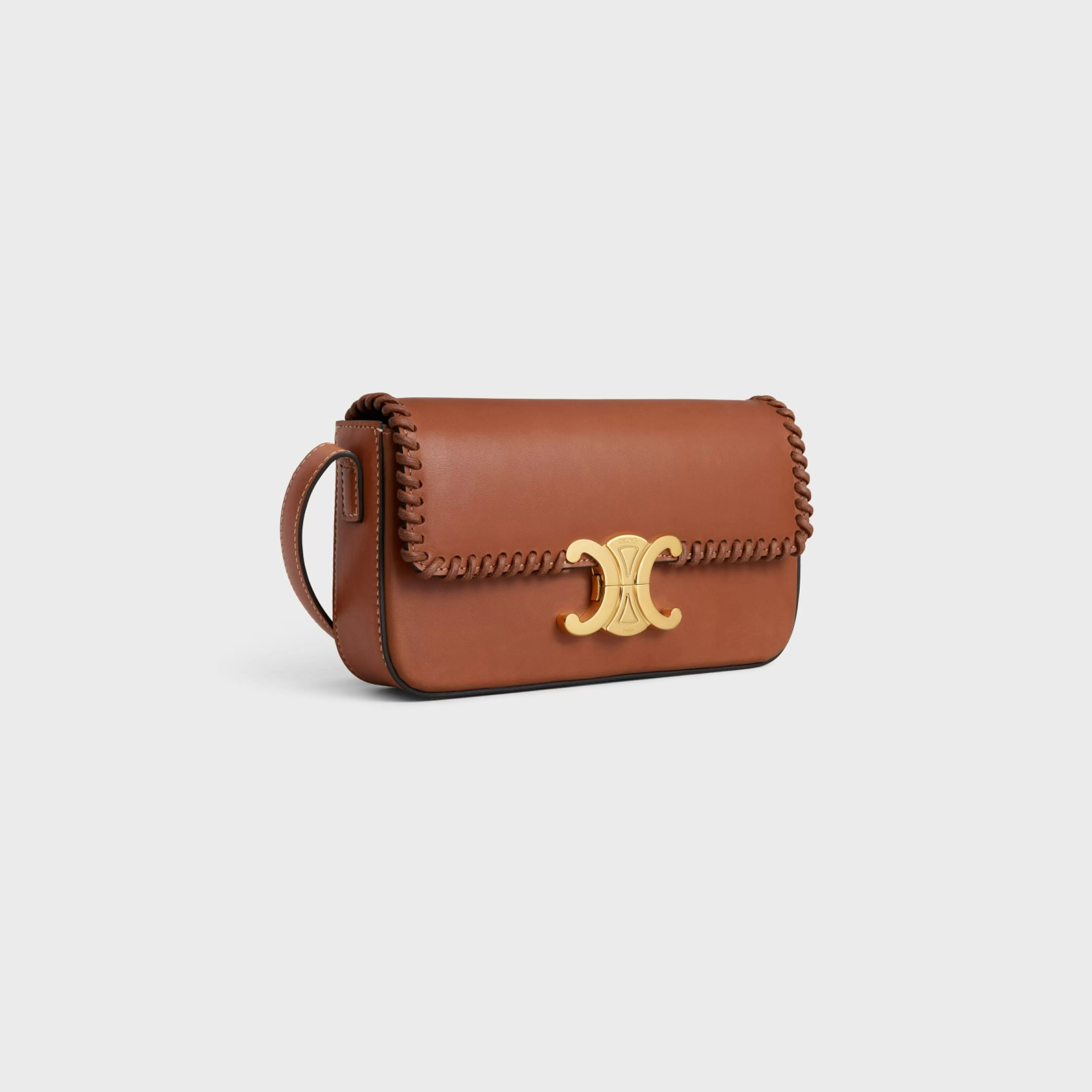 SHOULDER BAG CLAUDE in BRAIDED NATURAL CALFSKIN^CELINE Store