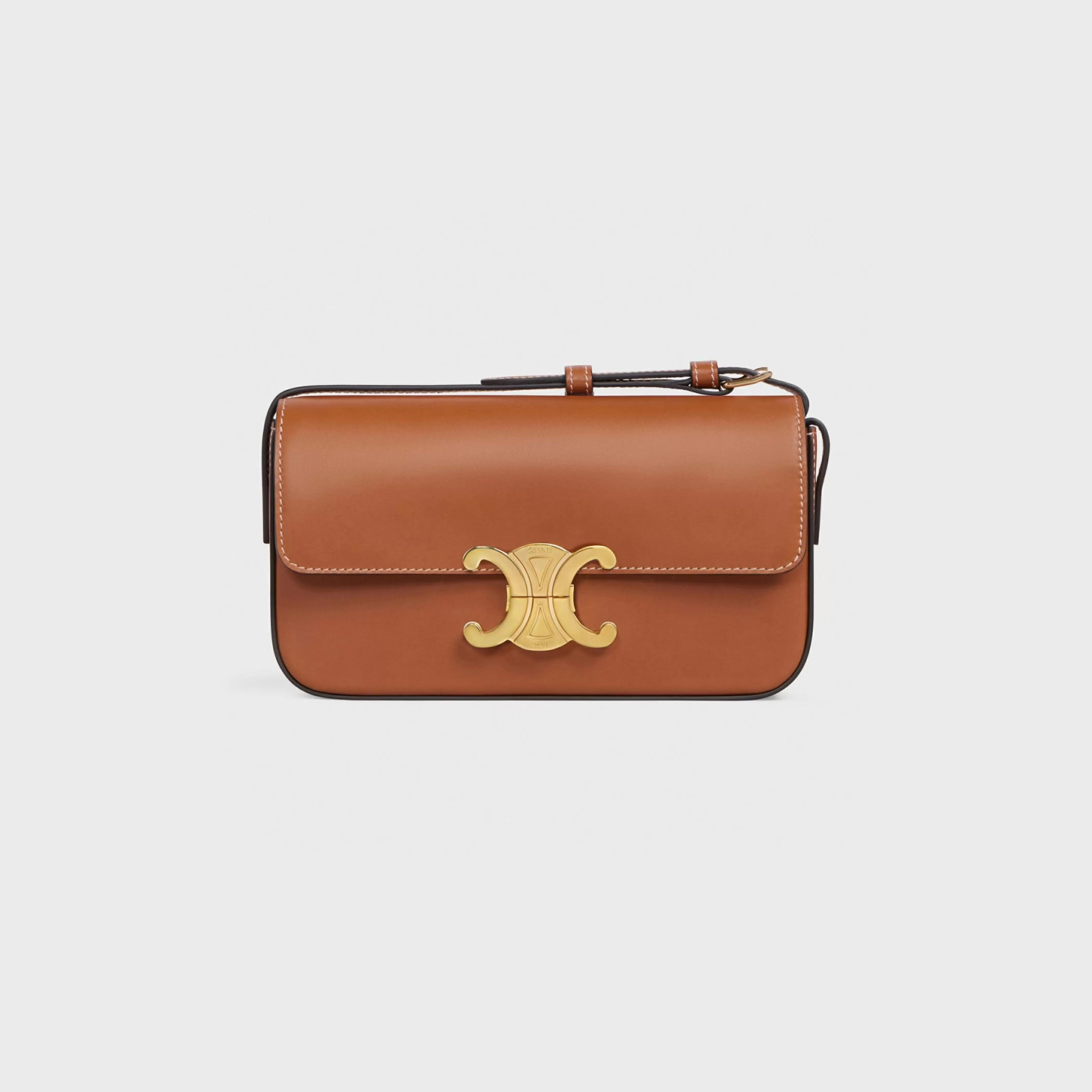 SHOULDER BAG CLAUDE in Natural Calfskin^CELINE Discount
