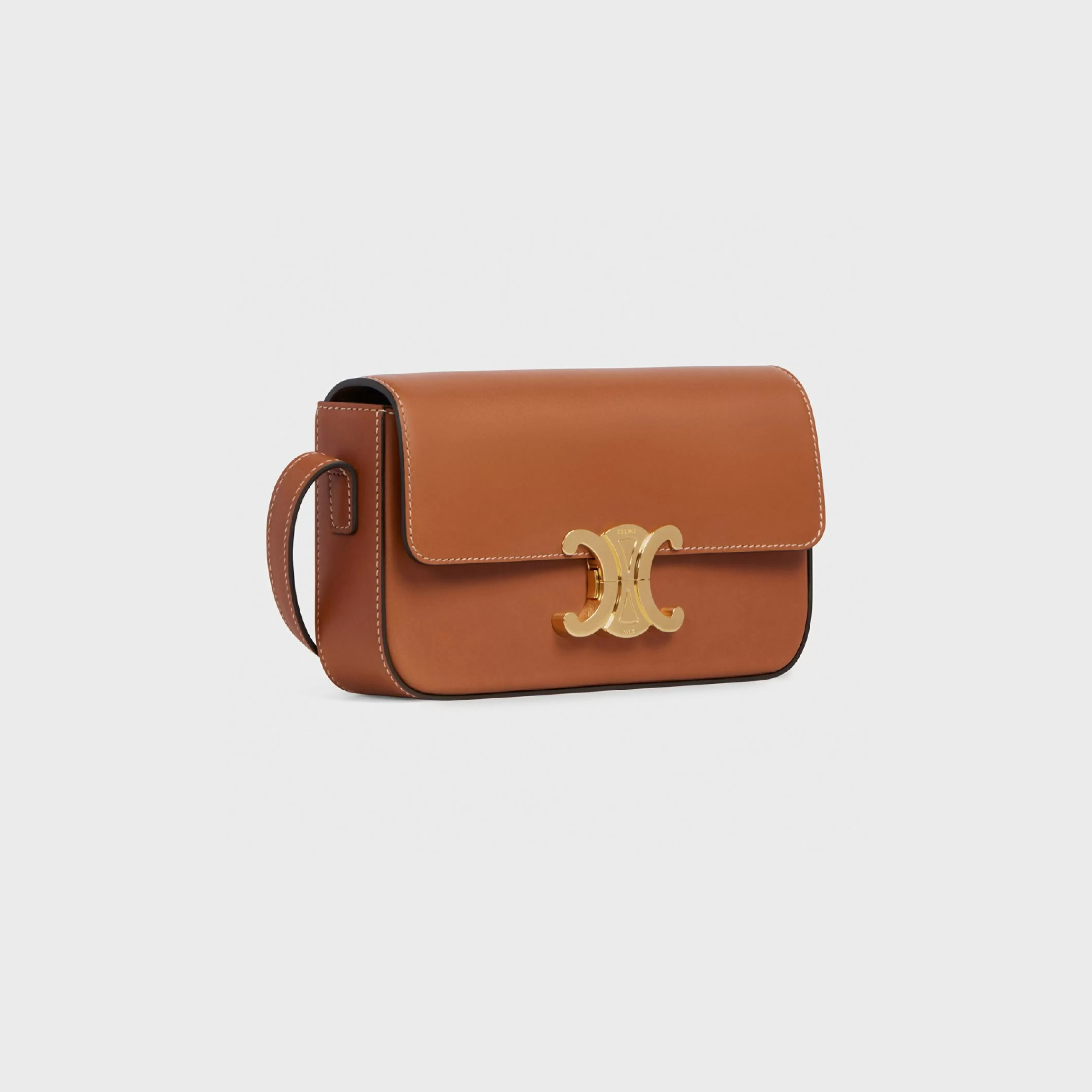 SHOULDER BAG CLAUDE in Natural Calfskin^CELINE Discount