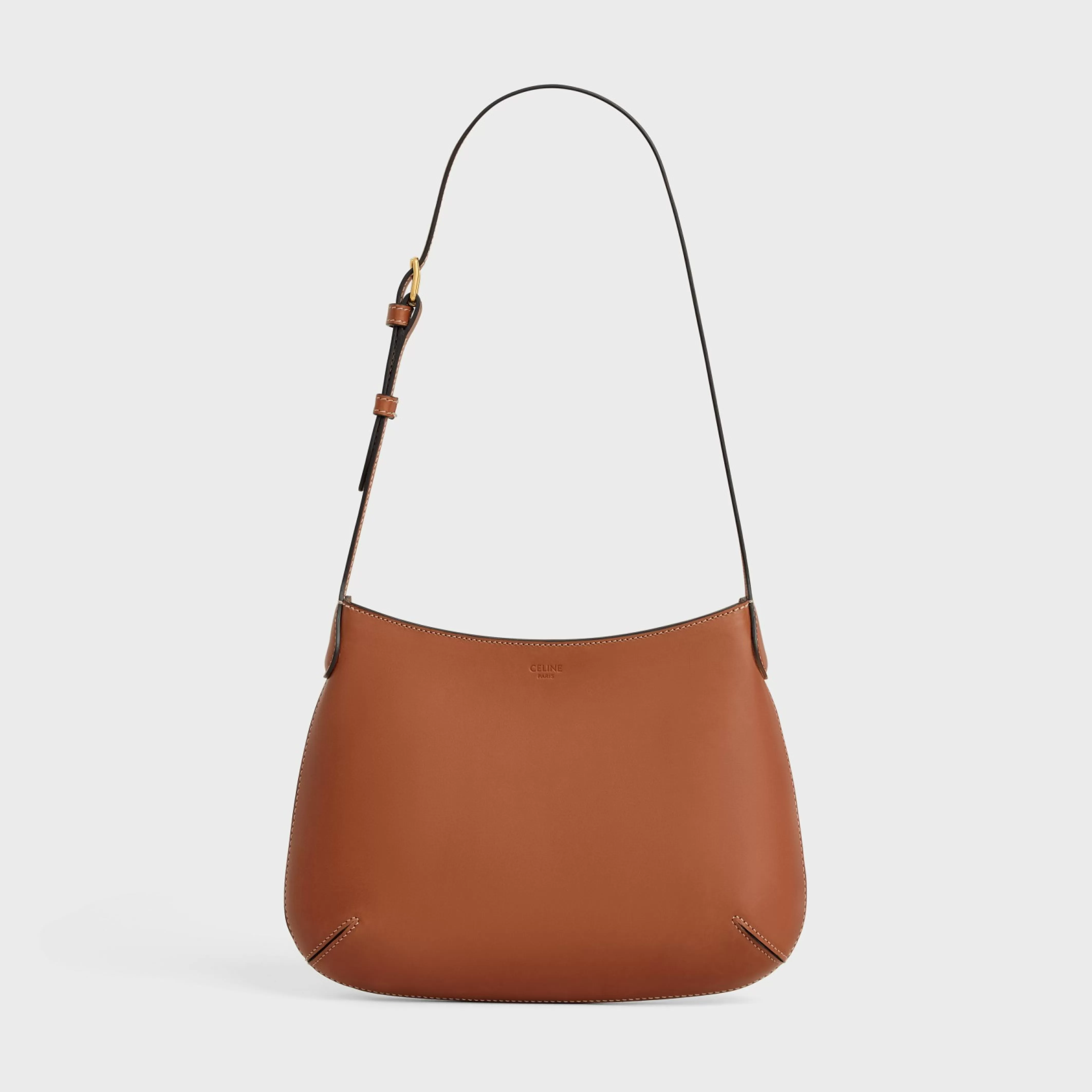 SHOULDER HOBO ALICE in Natural Calfskin^CELINE Online