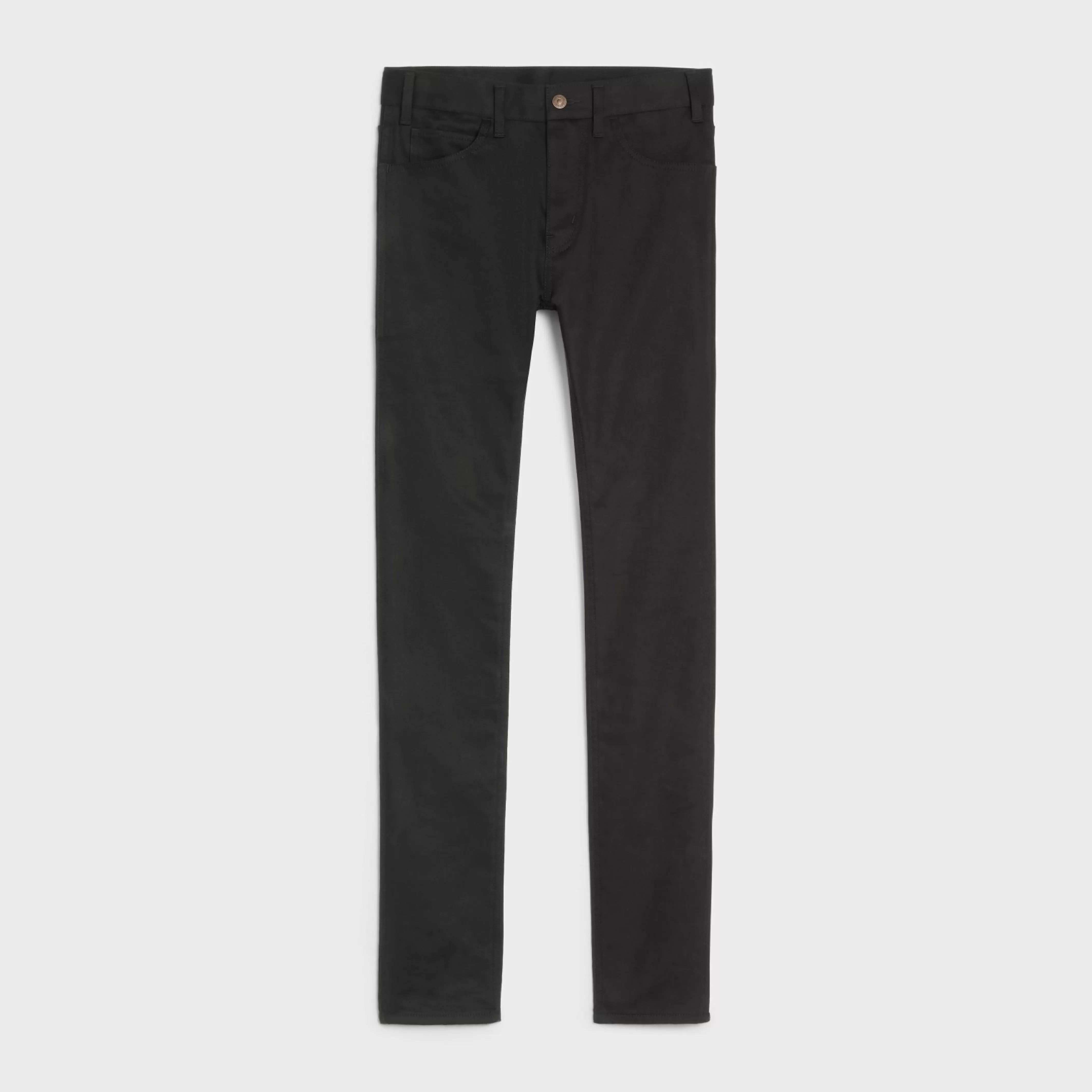 skinny jeans in vintage pure black denim^CELINE Sale