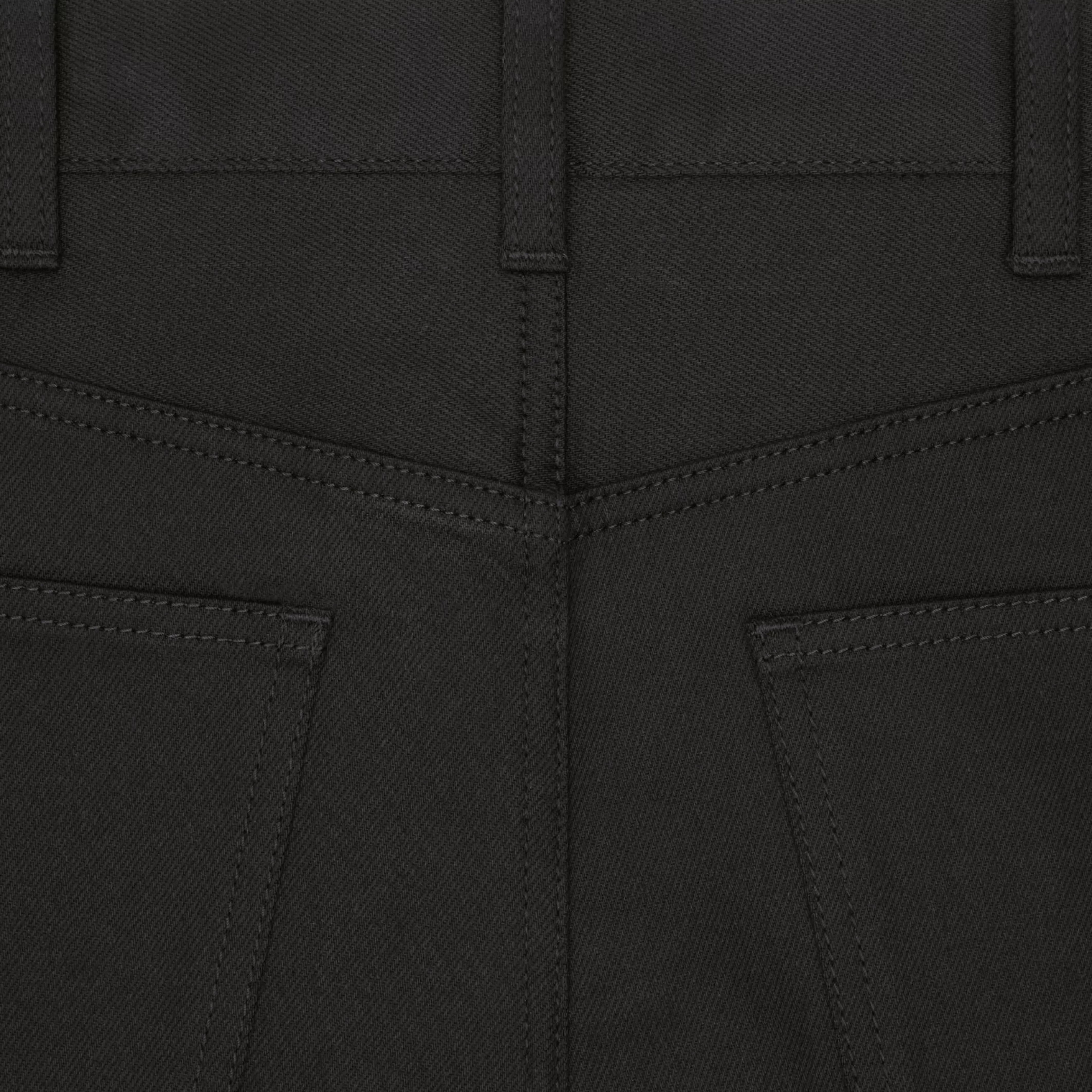 skinny jeans in vintage pure black denim^CELINE Sale