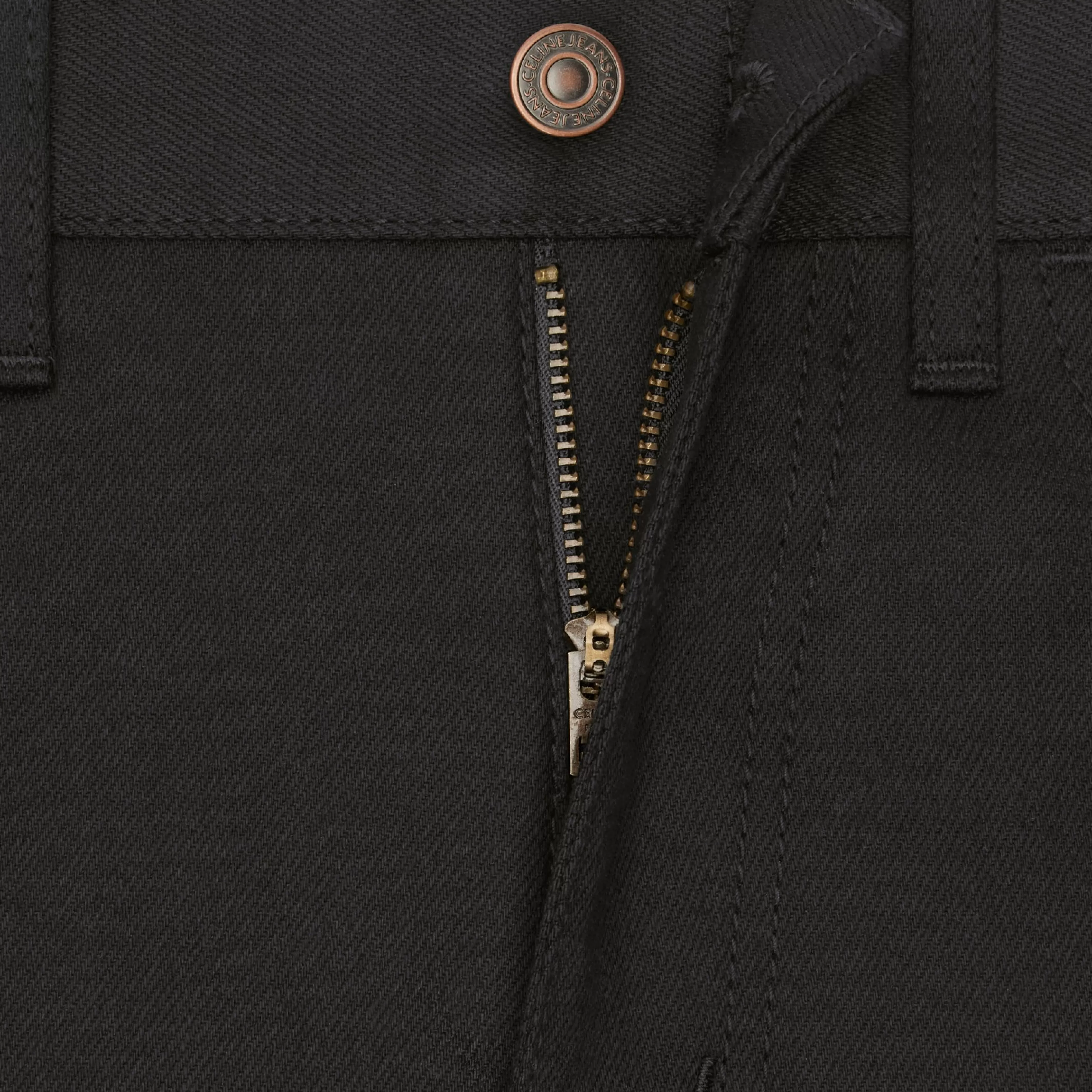 skinny jeans in vintage pure black denim^CELINE Sale