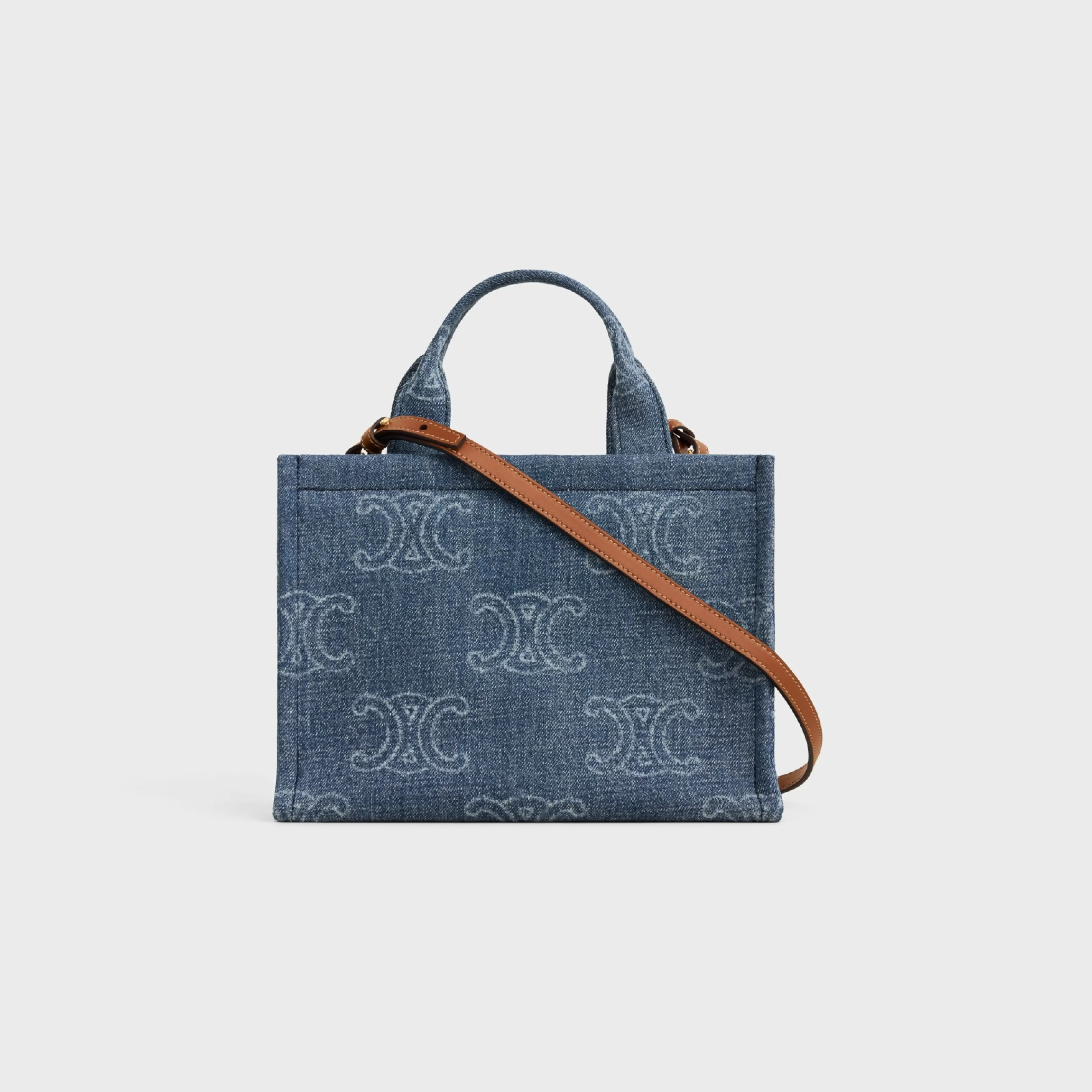 small cabas thais in with Triomphe all-over and calfskin^CELINE Hot