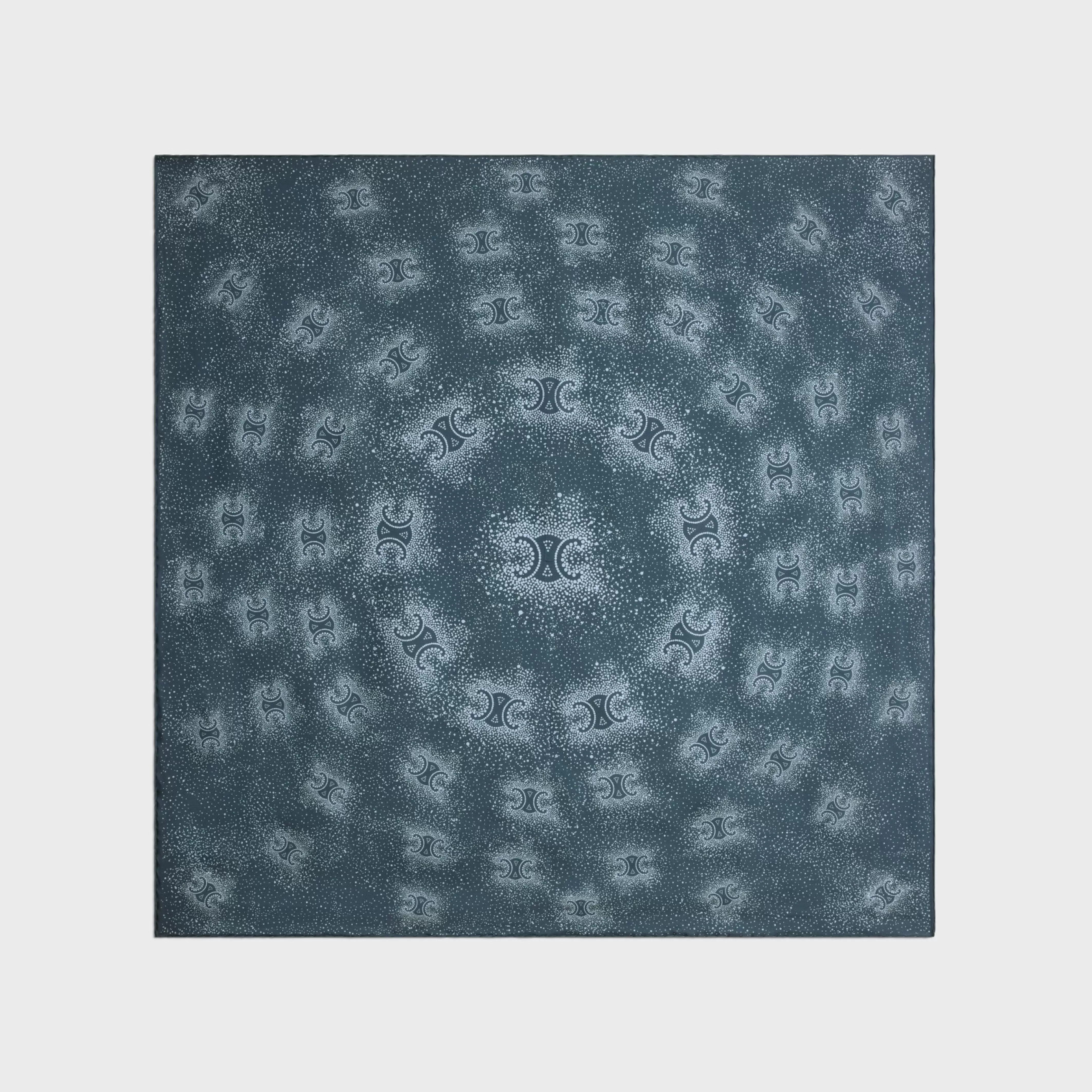 square in triomphe explosion silk twill^CELINE Clearance