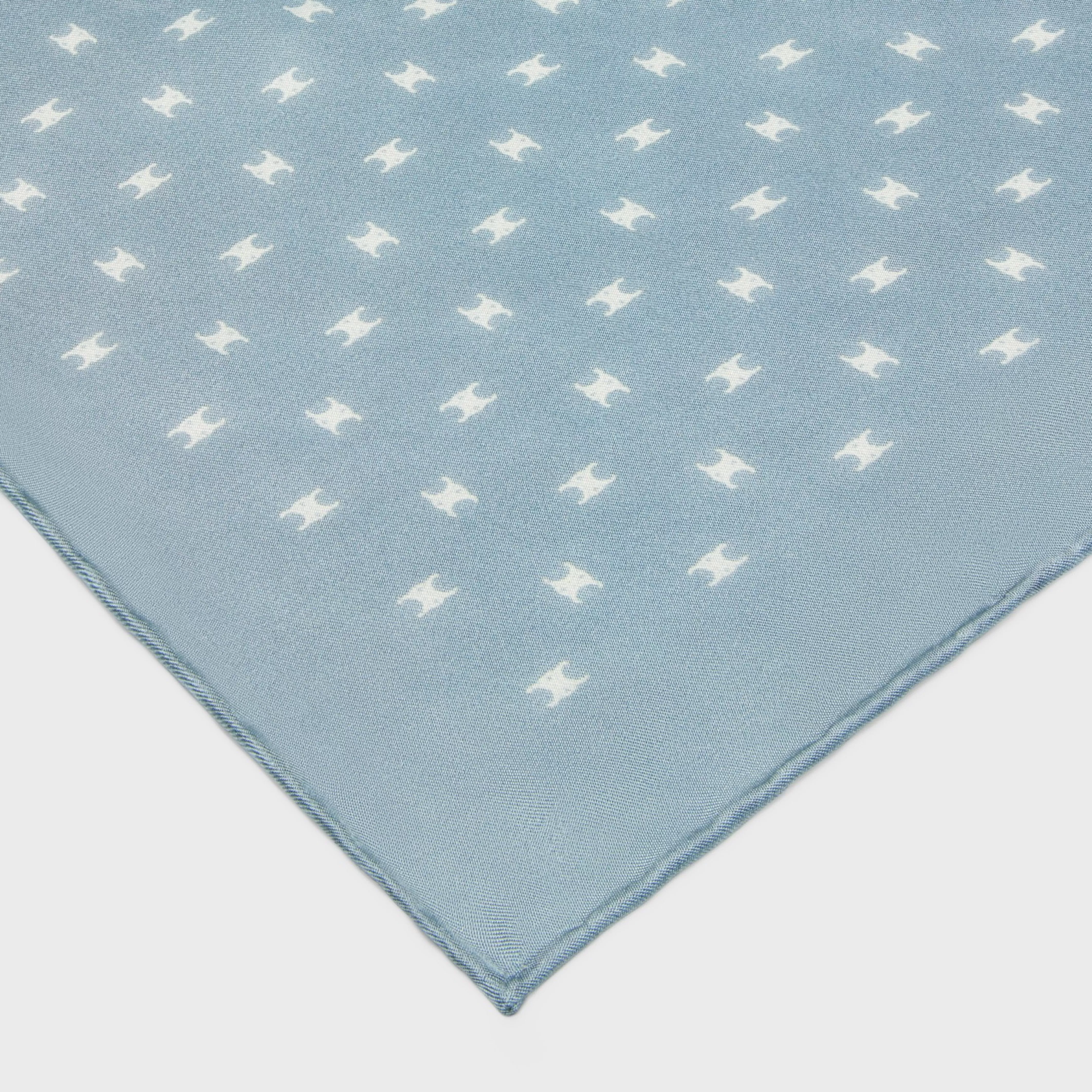 square in triomphe silk twill^CELINE Hot