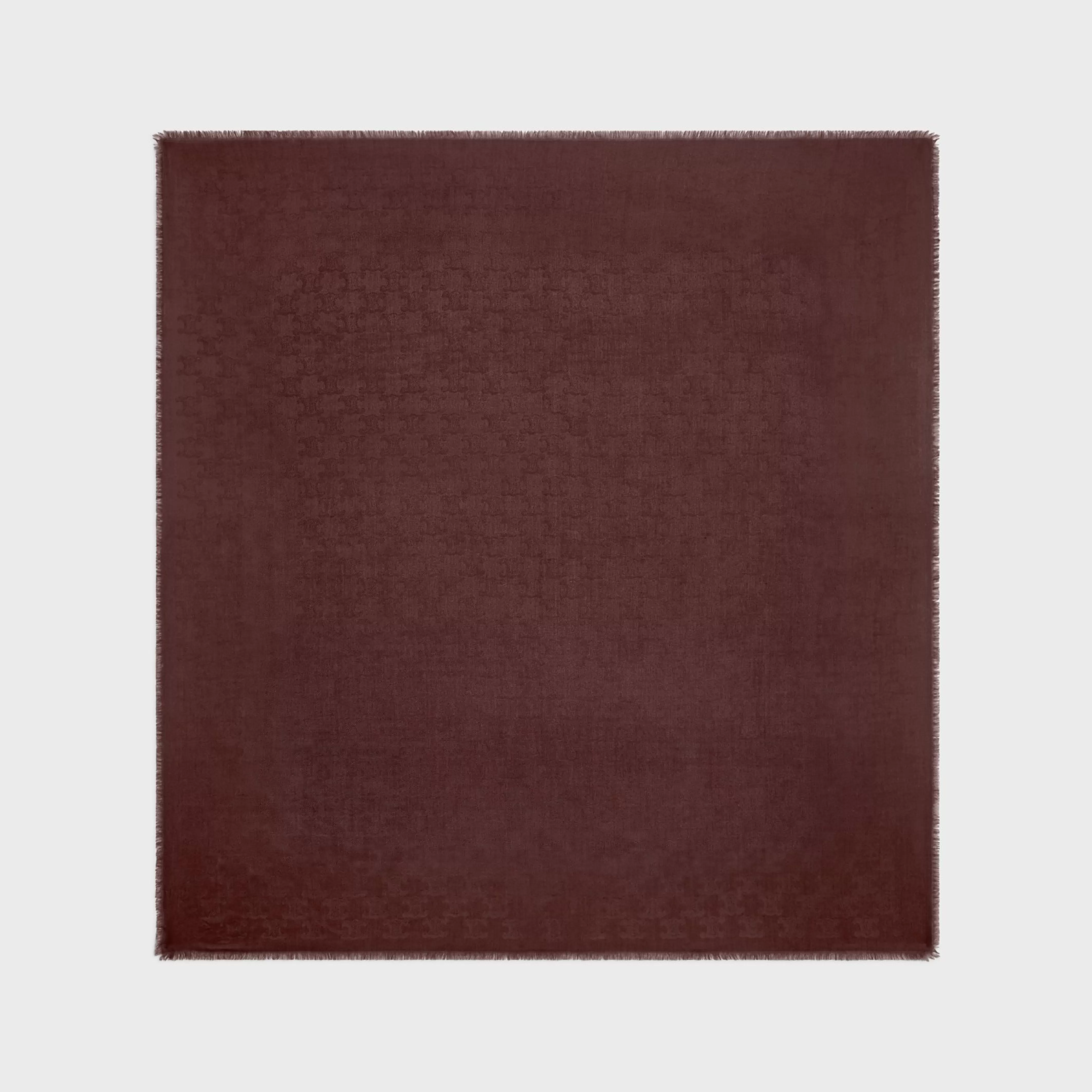 stole in monogram wool jacquard^CELINE Flash Sale