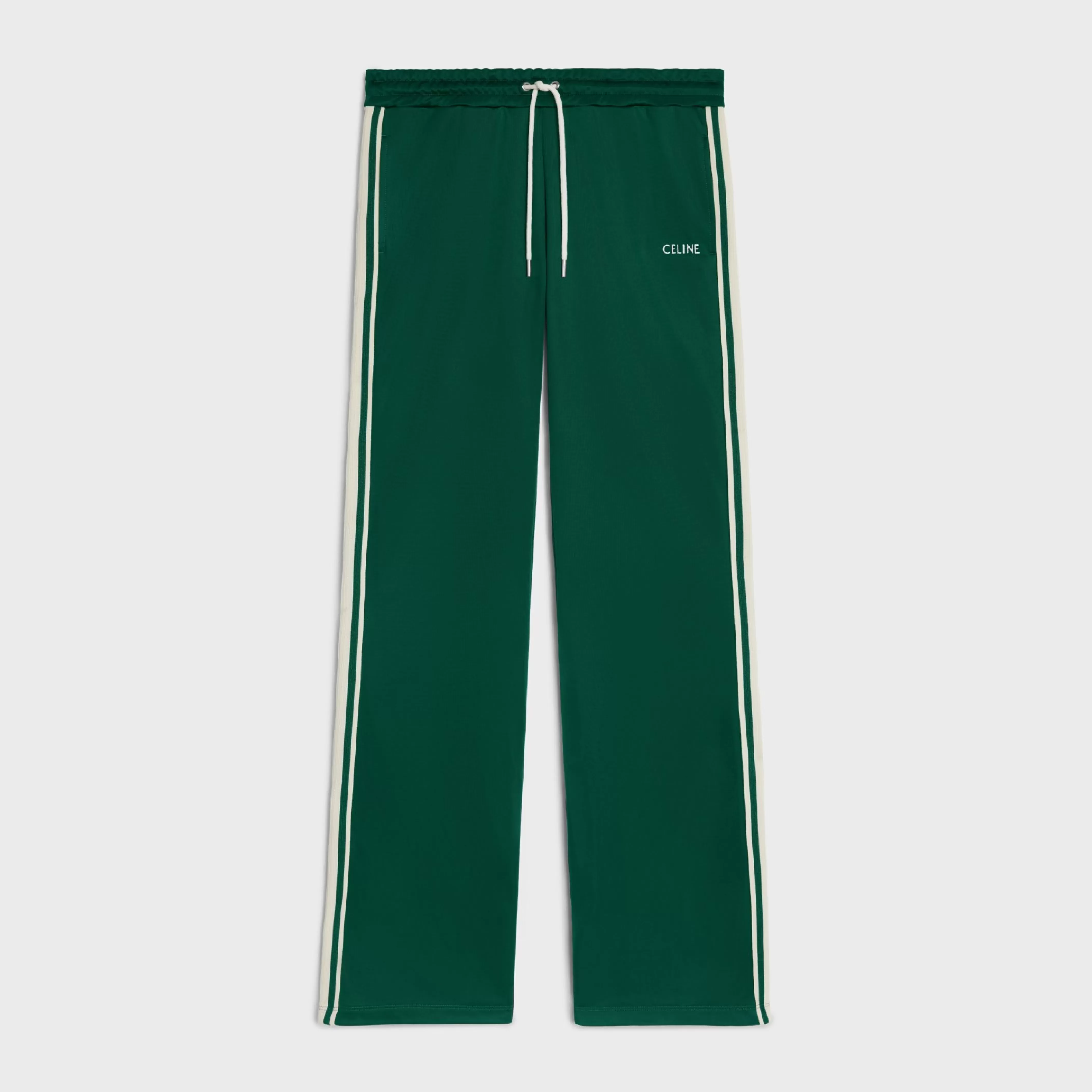tracksuit pants in double face jersey^CELINE New