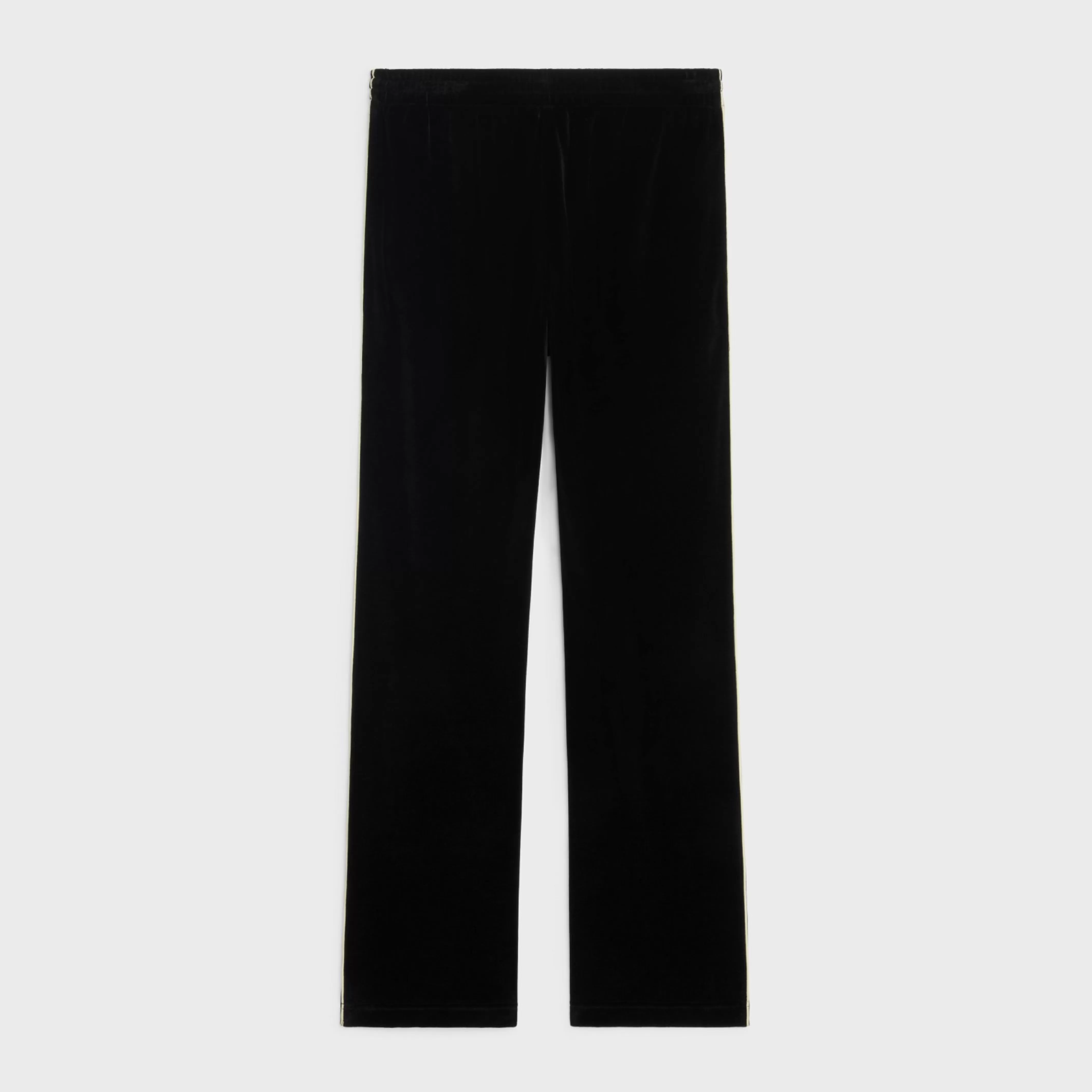 tracksuit pants in velvet jersey^CELINE Fashion