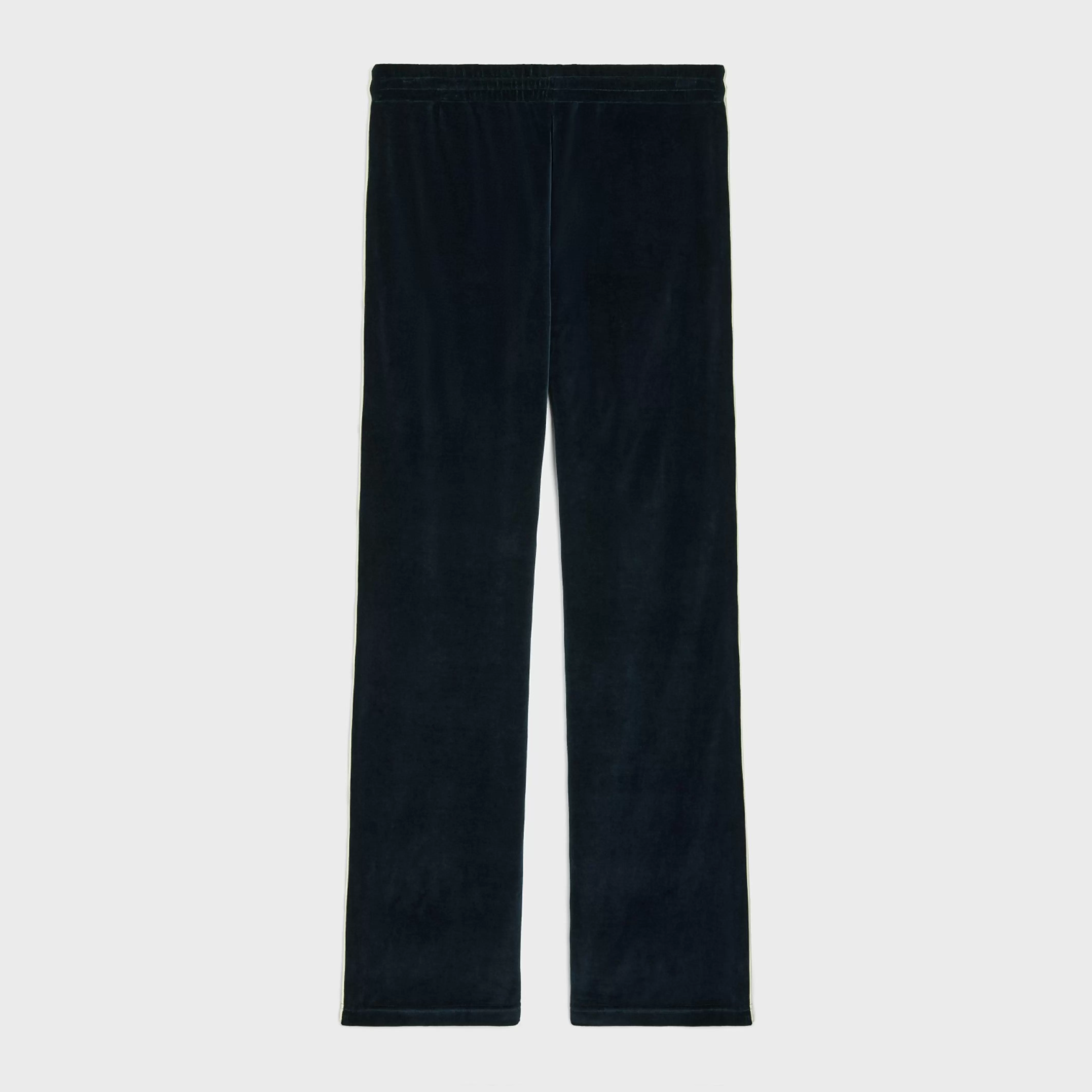 tracksuit pants in velvet jersey^CELINE Shop