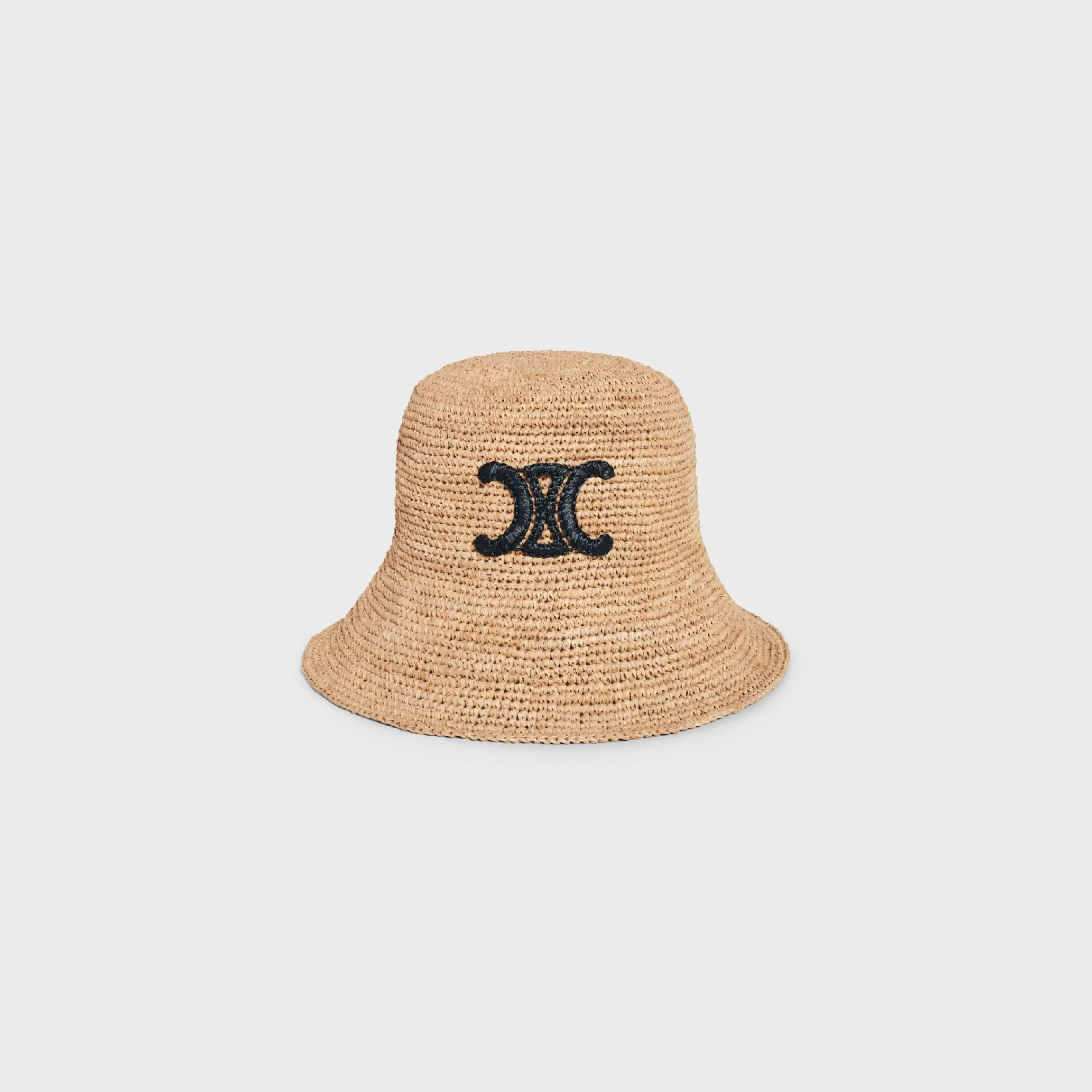 triomphe bucket hat in raffia^CELINE Hot