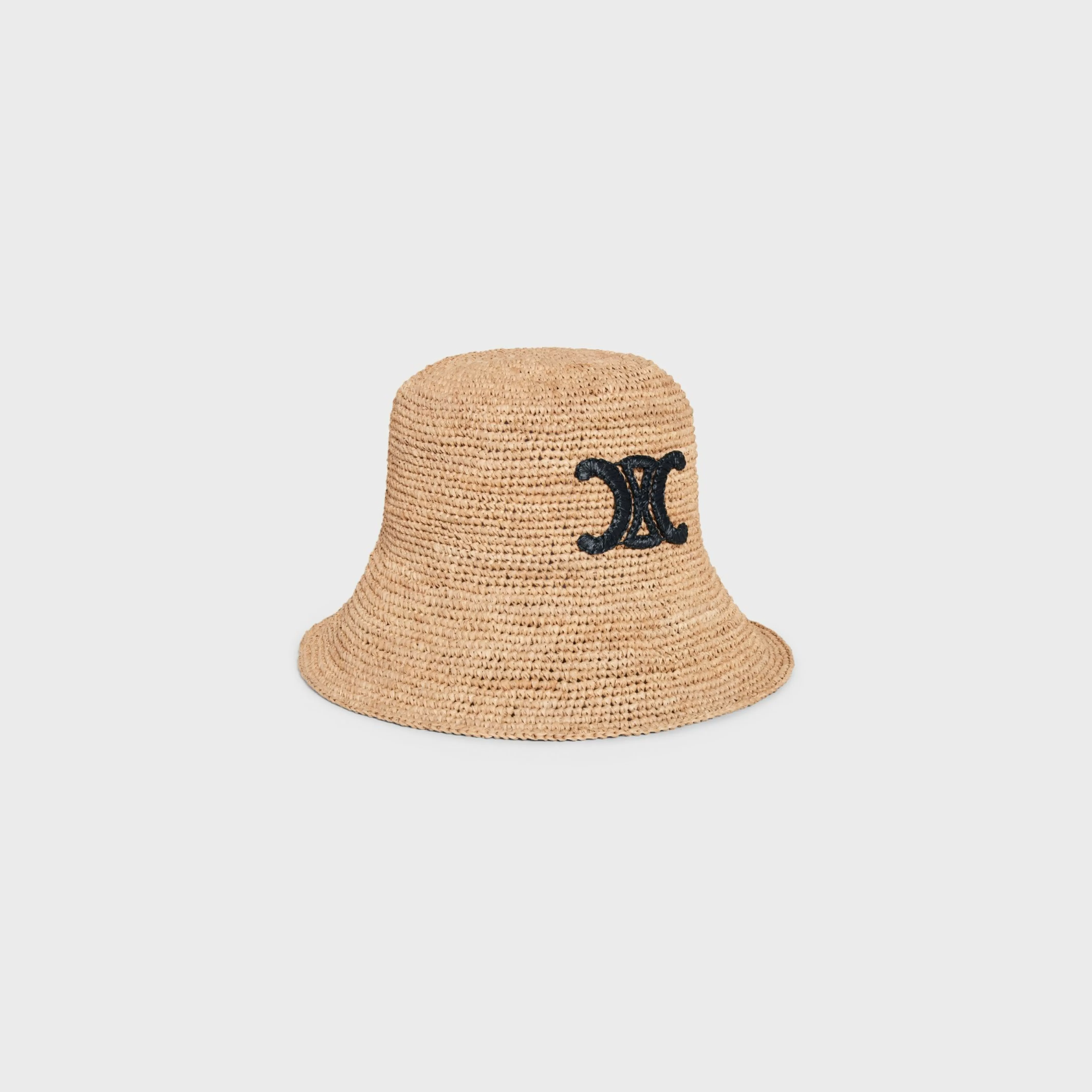 triomphe bucket hat in raffia^CELINE Hot
