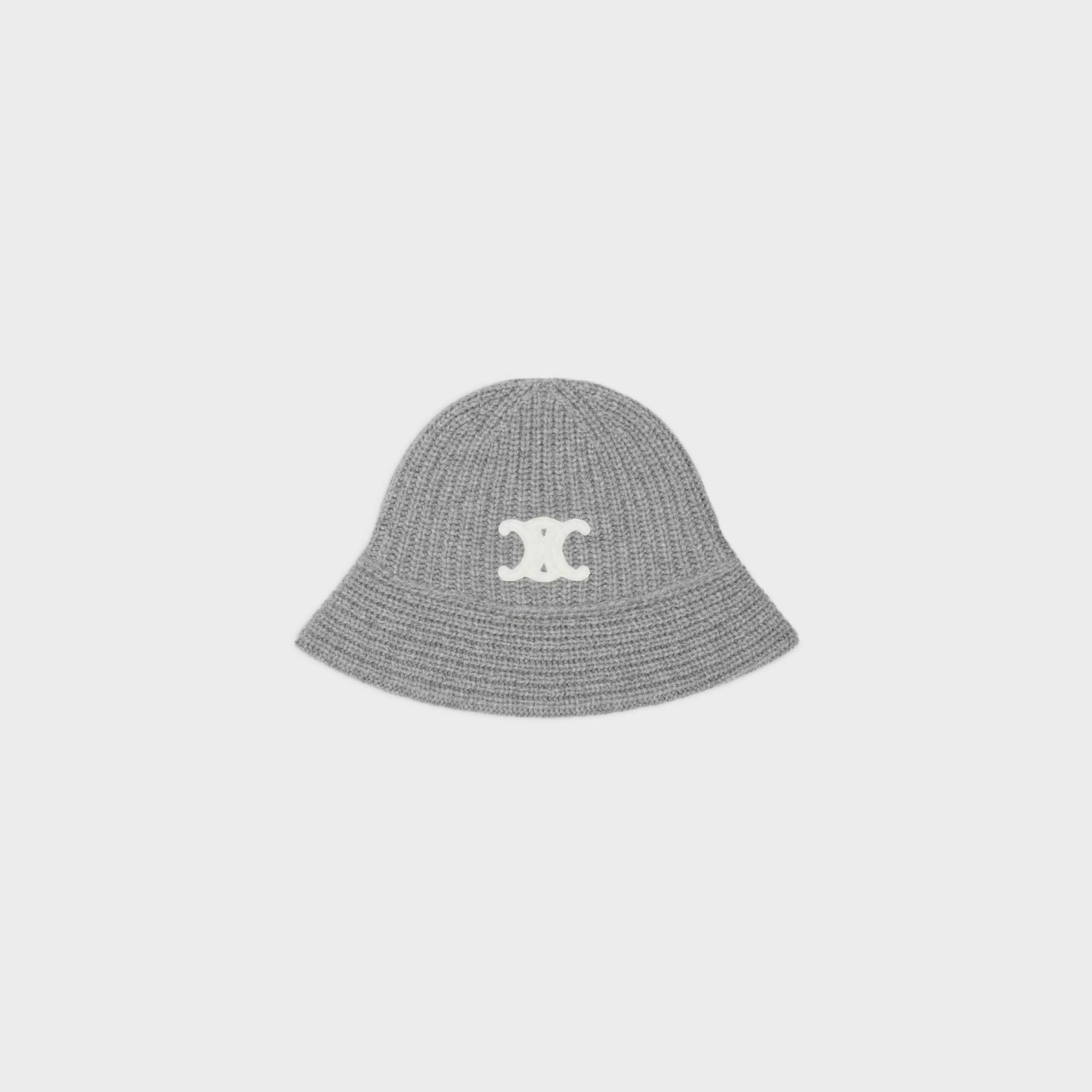 triomphe cloche beanie in cashmere^CELINE Online